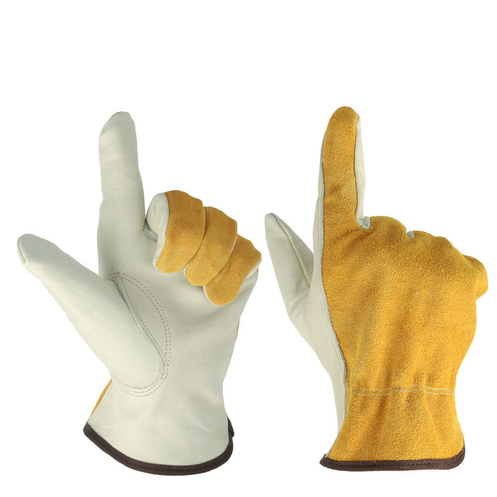 Cowhide Gardening Gloves – Durable & Comfortable
