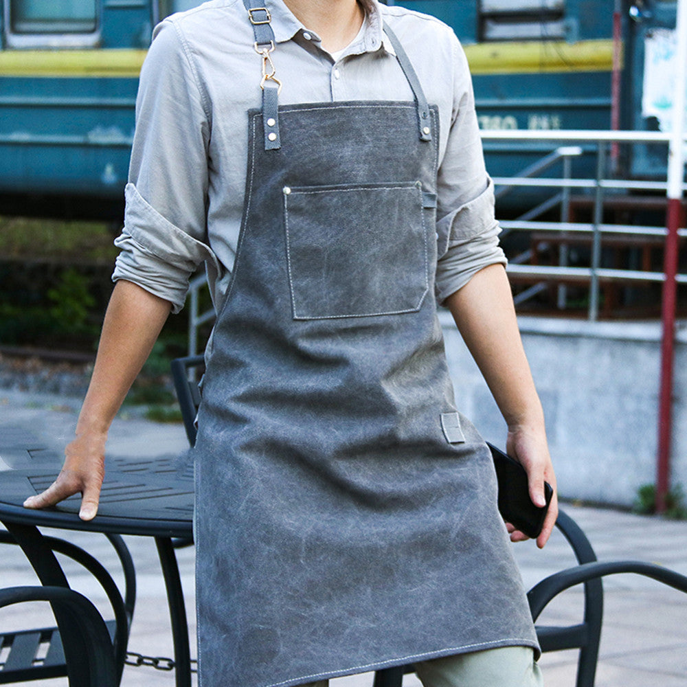 Canvas Apron – Anti-Fouling & Comfortable