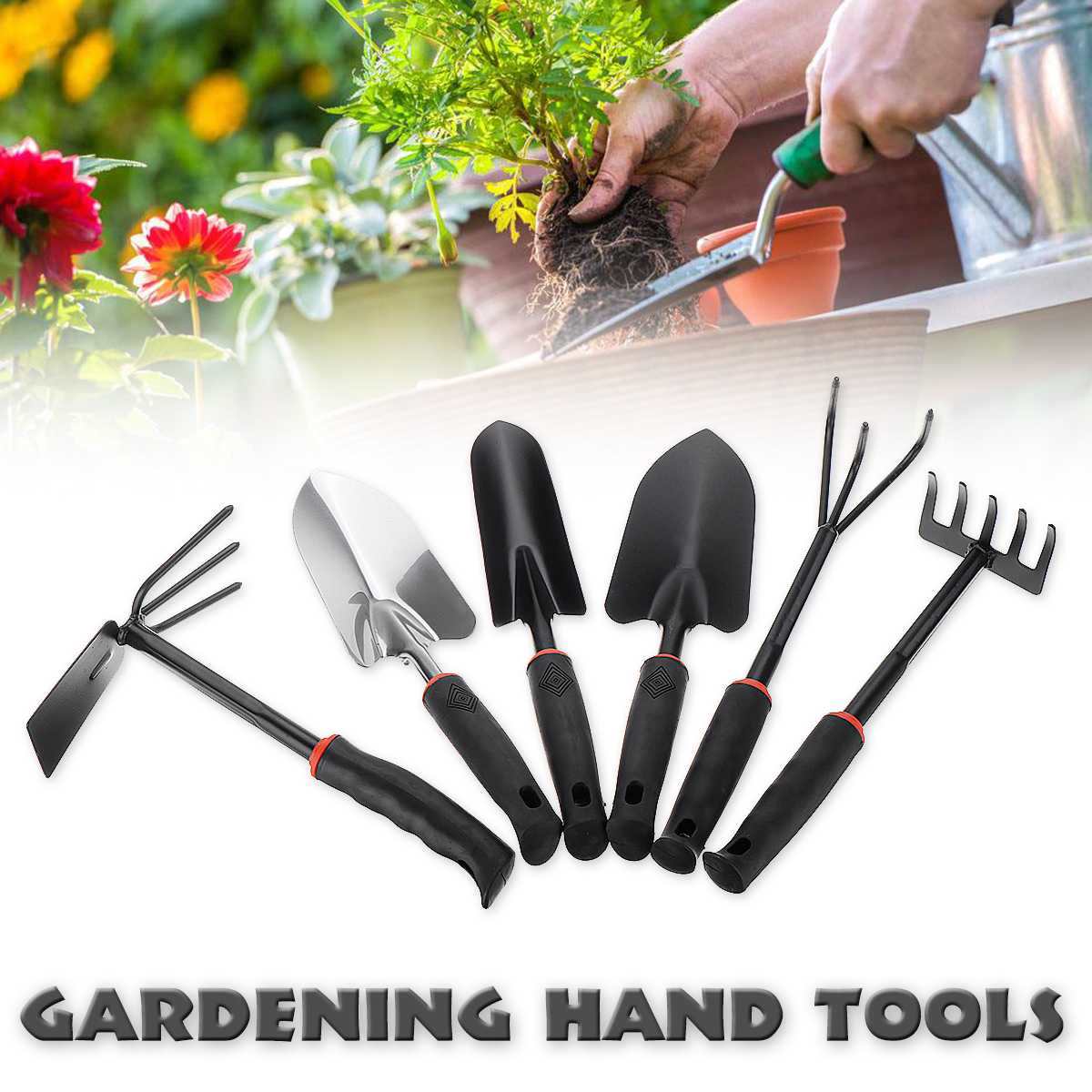 Durable Steel Hand Weeding & Transplanting Tool – Strong, Versatile & Comfortable