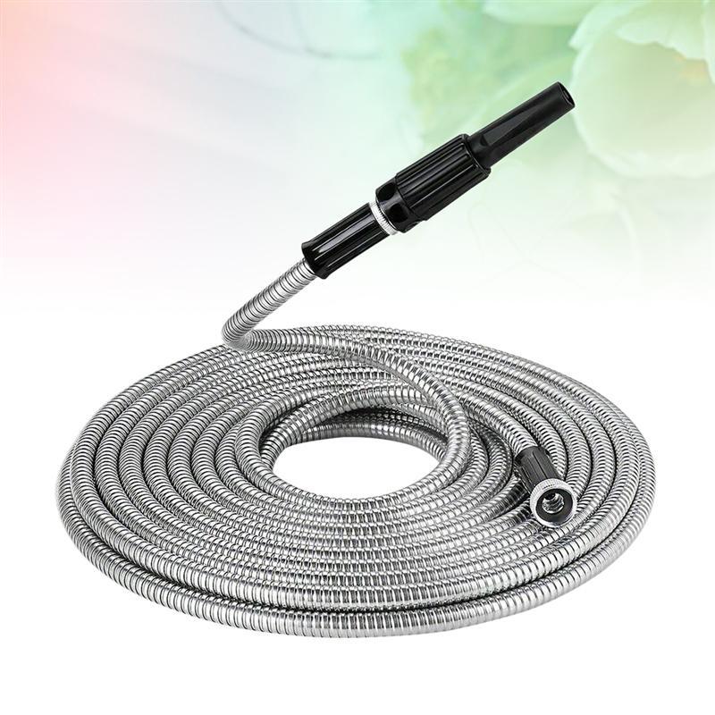 Metal Garden Hose – Stainless Steel | Flexible, Durable & Leak-Proof