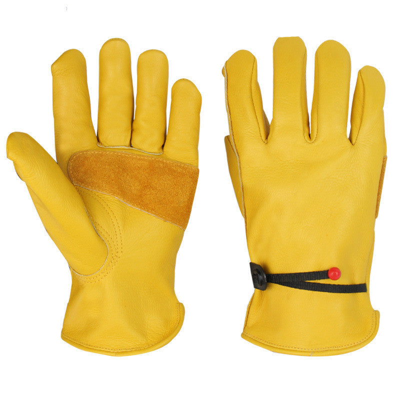 Cowhide Leather Welding Gloves | Durable, Heat-Resistant & Comfortabl