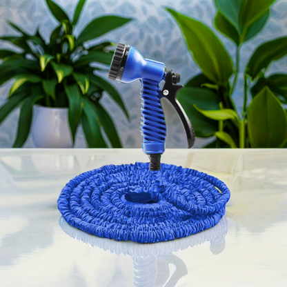 Tuyau d’Arrosage Extensible avec 7 Modes de Pulvérisation – Durable & Flexible