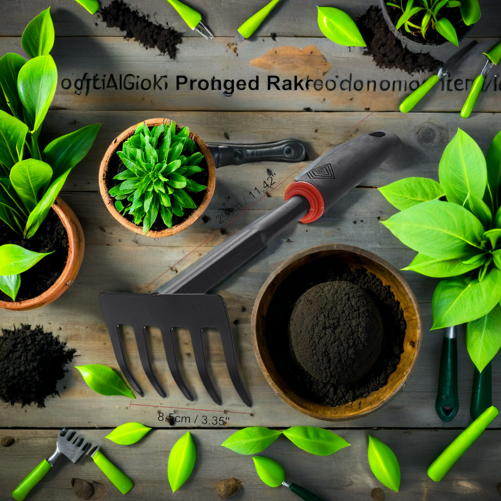 Outil Manuel de Désherbage et de Transplantation en Acier Durable – Robuste, Polyvalent & Confortable