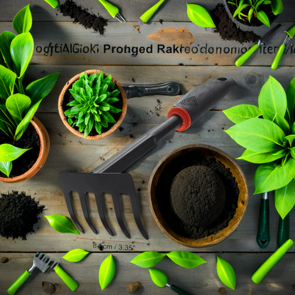 Outil Manuel de Désherbage et de Transplantation en Acier Durable – Robuste, Polyvalent & Confortable