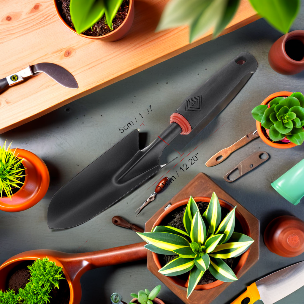 Outil Manuel de Désherbage et de Transplantation en Acier Durable – Robuste, Polyvalent & Confortable