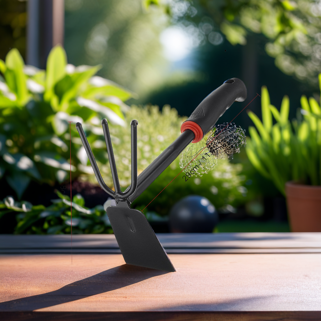 Outil Manuel de Désherbage et de Transplantation en Acier Durable – Robuste, Polyvalent & Confortable